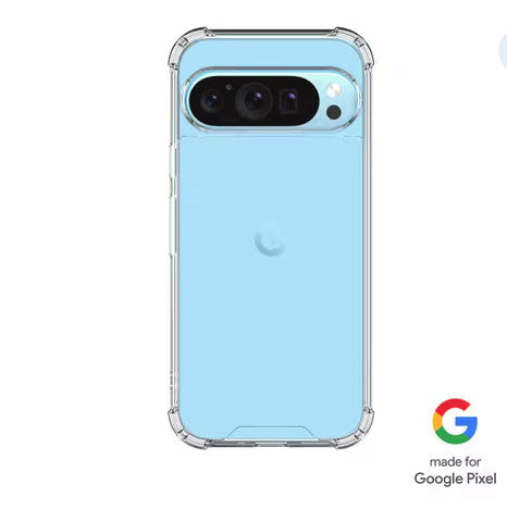 Blu Element DropZone Rugged Case Made for Google Clear for Google Pixel 9/9 Pro