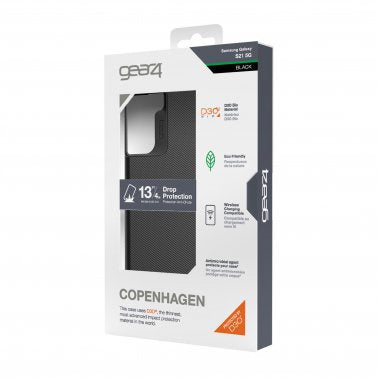 Samsung Galaxy S21 5G Gear4 D3O Bio Black Copenhagen Case