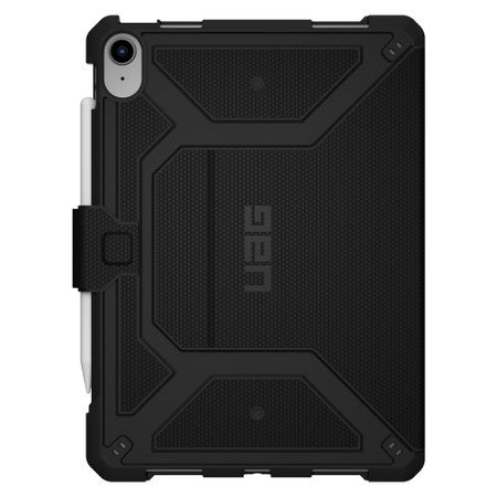 Metropolis Folio Rugged Case iPad 10.9 2022 (10th Gen) Black
