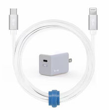 Blu Element Wall Charger USB-C 20W PD w/Lightning Cable 4ft White