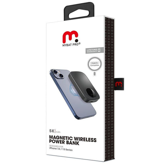 MyBat Pro - Magnetic Wireless Power Bank for iPhone 12 / 13 Series (20W PD) (5000mAh) (Blue)